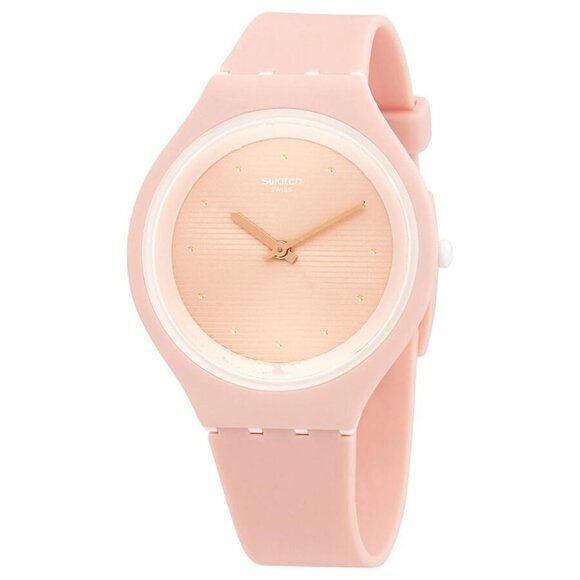 NWT Swatch Fashion Ladies Quartz Plastic Authentic Watch - Picture 1 of 3